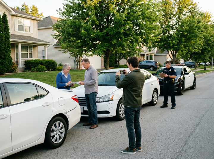 Happy client with keys